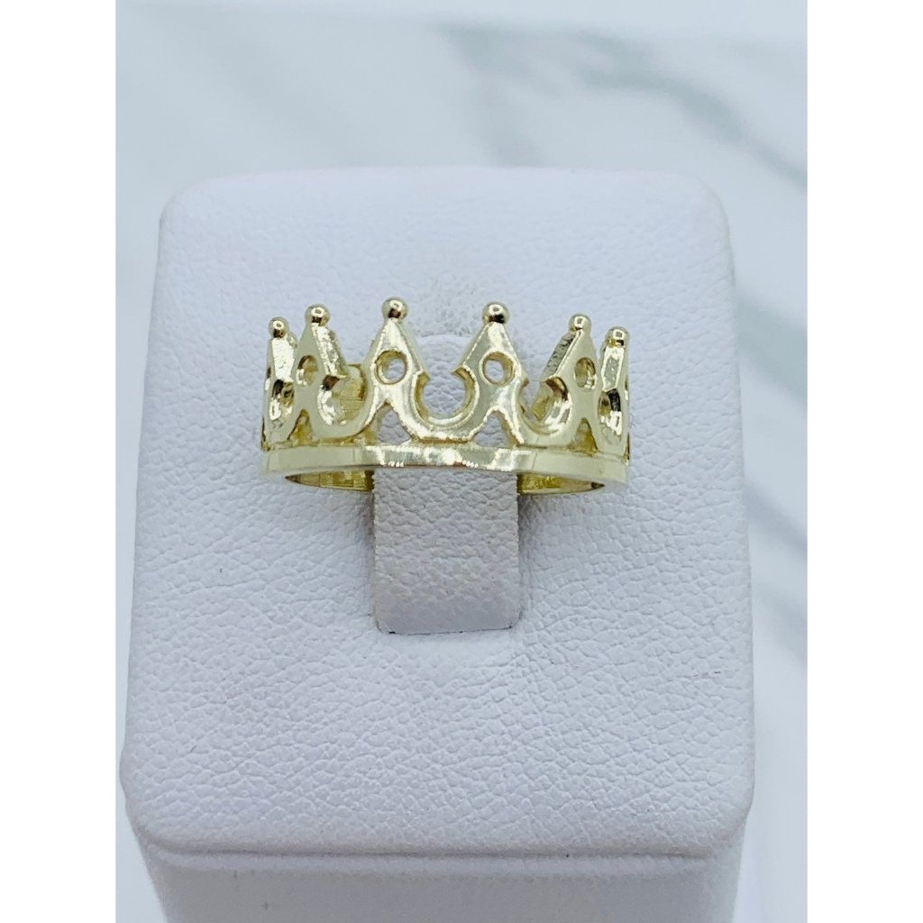 Real 10k Gold Ring Crown Size 7
